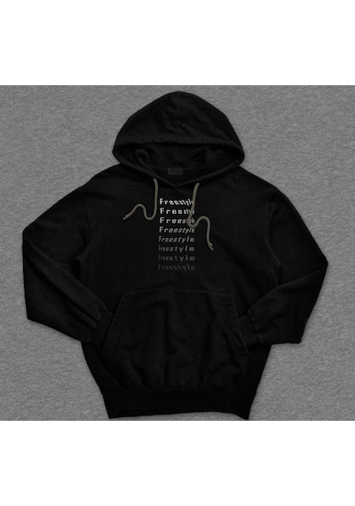 Frestyle Serberst Stil Gangsta Gang Sweatshirt Unisex Kapüşonlu Hoodie 001