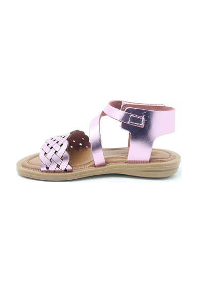 Artico Etoile Hakiki Deri Pembe Vaketa Kız Çocuk Sandalet Pembe