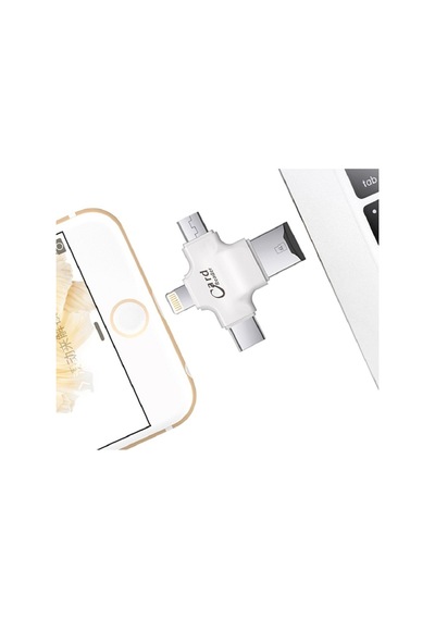 Mobitell Apple Uyumlu iPhone Micro Usb Type-C Tf Kart Okuyucu Reader