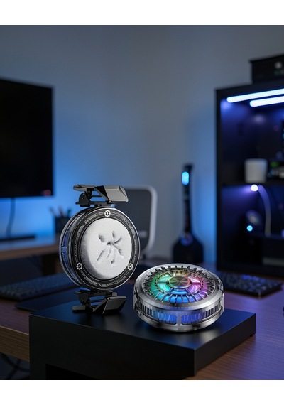Gaming Telefon Soğutucu Rgb Işık Sessiz Çalışma Uczzztl01telefonsoğutucu-1