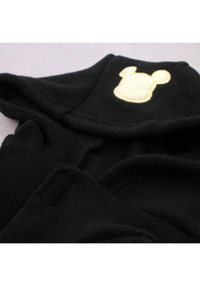 Köpek Ve Kedi İçin Polarlı Kışlık Sweat Love Red & Blue