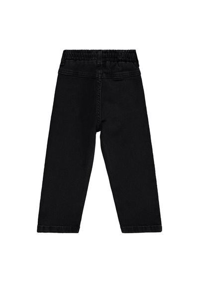 Civil Boys Beli Lastikli Jogger 2-5 Yaş Pantolon Kot - Siyah