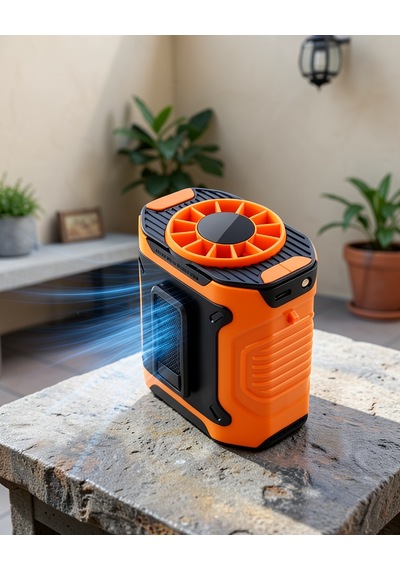 Kompakt El Ve Boyun Fanı Usb Şarjlı Xuczm336fan-2-1