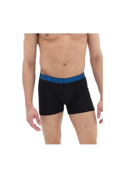 Blackspade Erkek Boxer 3'lü Paket Modern Basics 9473 Siyah - Gri