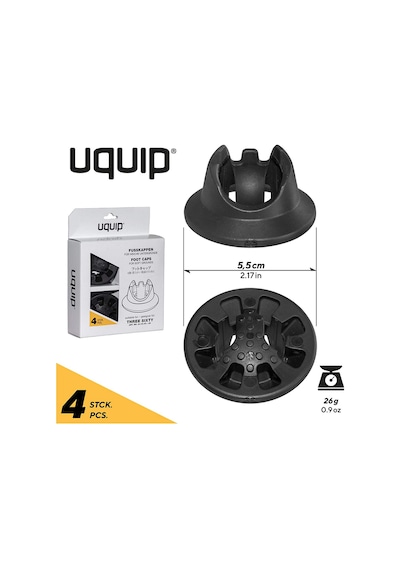 Uquip Muddy L Yedek Parça Siyah Siyah