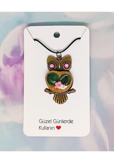 Yıldızlı Baykuş Kolye – Isida