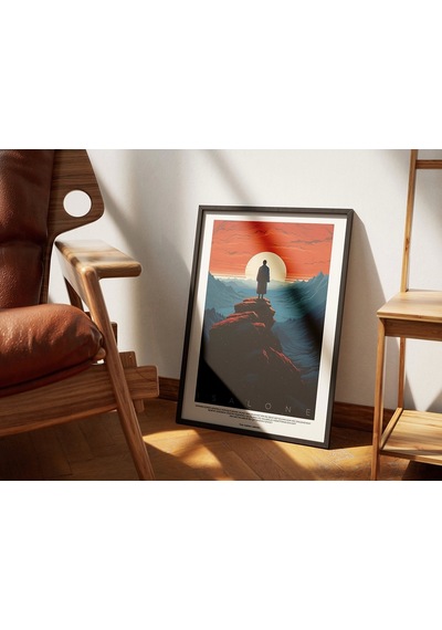 Isalone Serisi No:19 Art Print