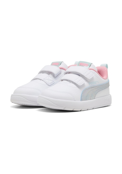 Puma Courtflex V3 Spacebelle Vınf Bebek Sneaker Beyaz