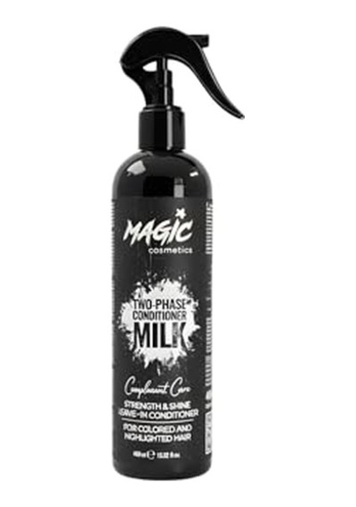 Çift Fazlı Süt İçerikli Fön Suyu 400 Ml Koruyucu &amp Besleyici Güç Parlaklık Ve Kolay Tarama Sağlar