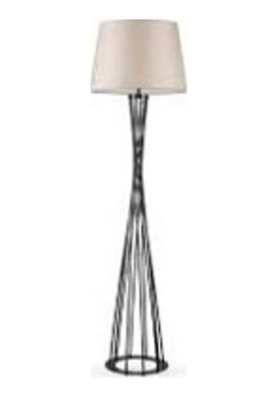 Riolight Retro Siyah Lambader Yükseklik: 160Cm Şapka Çapı: 45Cm