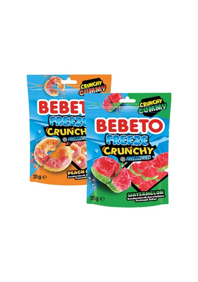 Freeze Crunchy Şeftali Ve Karpuz 35 Gr 2 Adet