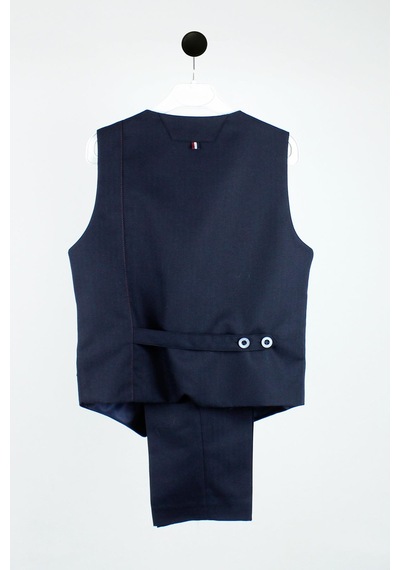 Doctor Junior Erkek Çocuk Jogger Pantolonlu Yelek Takım Lacivert