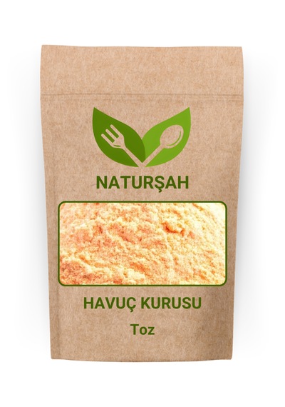 Naturşah Havuç Kurusu Toz - Öğütülmüş 500 Gr