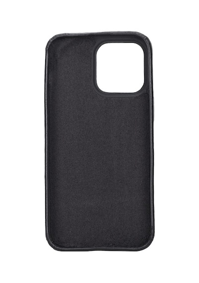 Apple Uyumlu iPhone 15 Pro Max Deri Arka Kapak Rock Rst1