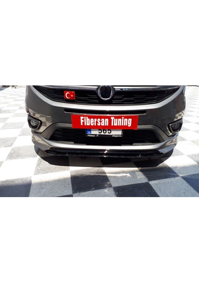 Fiat Doblo 3 Ön Tampon Eki Ve Lip( 2015...) ---fibersan Tuning