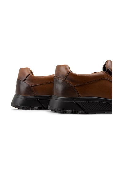 Deery Hakiki Deri Taba Rengi Loafer Erkek Ayakkabı - 01874mtbac01 Taba