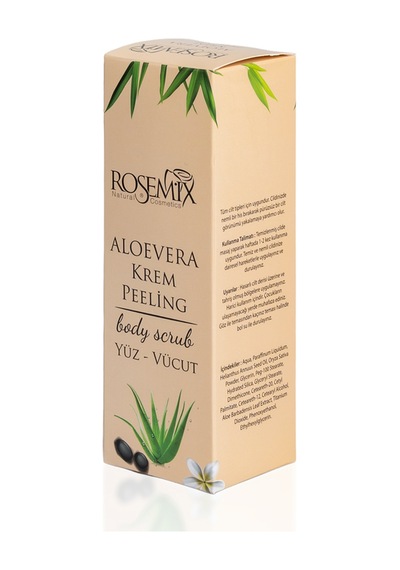 Rosemix - 154 - - Alovera Krem Peeling 120 Ml - 2 Adetlik - Matxzngz - Set Ürün