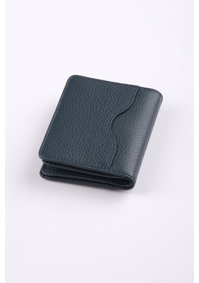 Ancora Leather Hakiki Deri Kartlık-26207 Lacivert