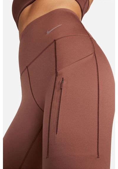 Nike Trainng Go Dri Fit İnfinalock High Rise 7/8 Brown 6 Cepli Toparlayıcı Yüksek Belli Reflektörlü Antrenman Taytı Kahverengi Nike Trainng Go Dri Fit İnfinalock High Rise 7/8 Brown 6 Cepli Toparlayıcı Yüksek Belli Reflektörlü Antrenman Taytı Kahverengi