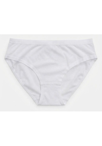 12 Adet Özten Bayan Süper Soft Micro Modal Bikini Külot 213 Beyaz