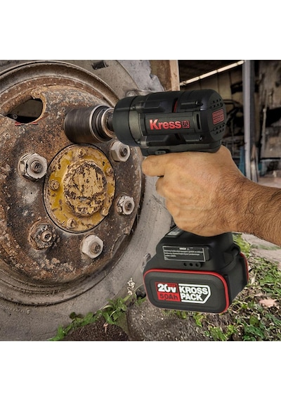 Kress KH276.91 20V 700/850NM Profesyonel Şarjlı Somun Sıkma Makinesi