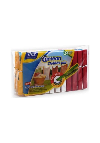 671 Cameron 24pcs Mandal Şeffaf