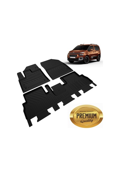 Citroen Berlingo Havuzlu Paspas 2019 2020 2021 2022 2023 2024 2025 Yumuşak Kokusuz Feel Shine Bold
