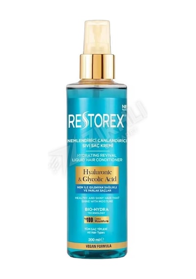 Restorex Sıvı Saç Kremi Hyaluronic & Glycolic 200 Ml