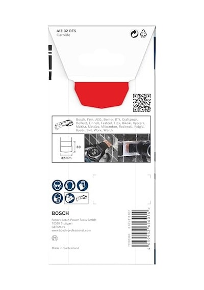 Pro Aız 32 Rt5 Daldırmalı Kesim Testere Bıçağı Harç Gözenekli Genişlik 32 Mm Professional Aksesuar Çok Fonksi