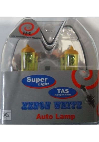 12v H4 Sarı Halegon Ampul Tk 1 Tk