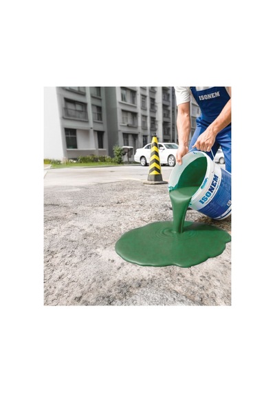 Jel Beton Çimento Esaslı Kendiliğinden Yayılan Renkli Jelbeton 20 Kg - Yeşil