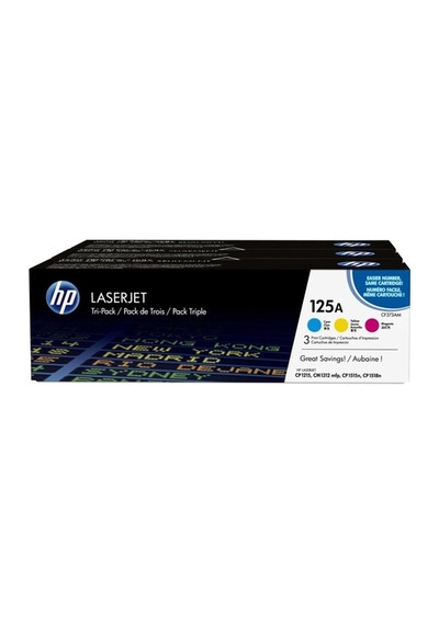 125a Toner Kartuşu Mavi/kırmızı/sarı 3'lü Paket Cf373am