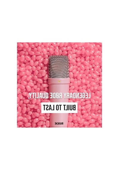 Rode Nt1 Signature Series Large-diaphragm Condenser Mikrofon Pembe