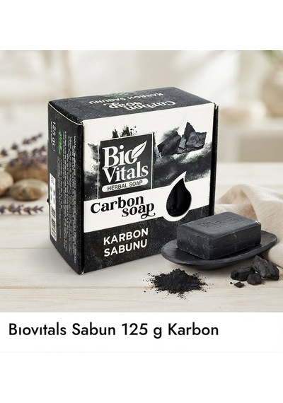 Biovitals Sabun 125 G Çeşitleri Karbon