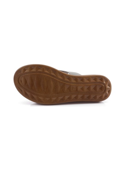 Dgn 510-23y Kadin Troklu Kalin Taban Terlik 510-2109-R7516 Gri