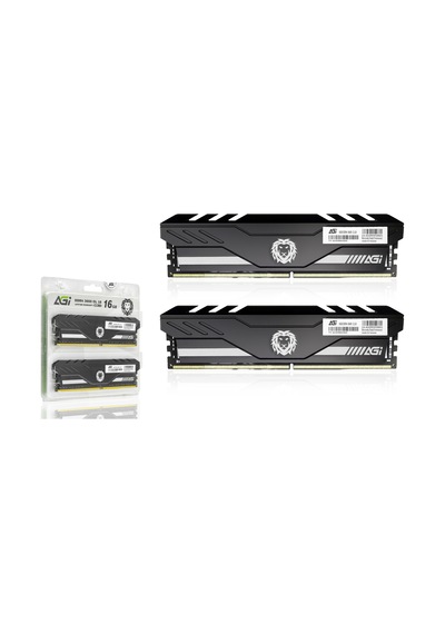 Agı Agı3ewb08ud848 Ddr4-3600 Udımm Cl18 Soğutuculu Pc Ram 16gb Kit 2x8gb