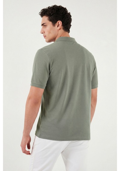 Buratti Erkek Polo Yaka T Shirt 5902127 Açık Yeşil Açık Yeşil