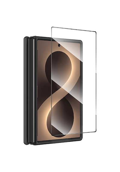 Galaxy Z Fold 8 Benks Armorpro Armorgrid Grand Combo Üçlü Aksesuar Seti Karbon Kapak + Film Siyah