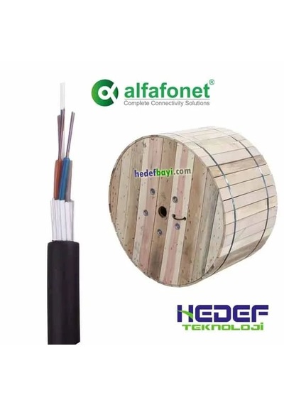 Alfafonet 12 Core Fiber Optik Zırhlı Kablo