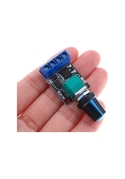 5v / 16v 10a Mini Dc Motor Sürücü Hız Kontrol Devresi 0-100% Pot Kontrollü Pwm Açma Kapama