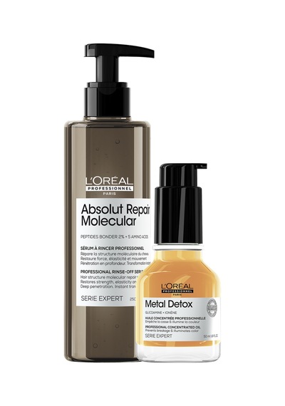 L'Oréal Professionnel Serie Expert Molecular Serum 250 ML + Metal  Yağ 50 ML