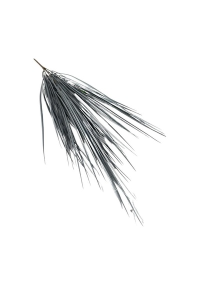 Yapay Çiçek Gümüş Renk Grass Saz 50Cm Bitki Yapay Çiçek Dekor Çiç