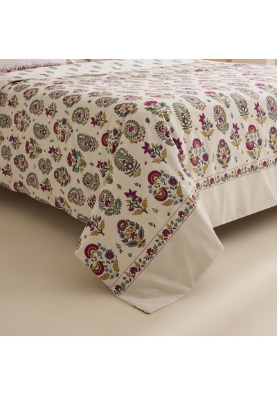 Karaca Home Elvaris %100 Pamuk Çift Kişilik Nevresim Takımı Pembe
