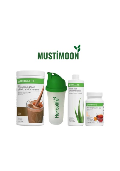 Mutlu Set Çikolatalı Shake+aloevera+şeftali 50gr Çay