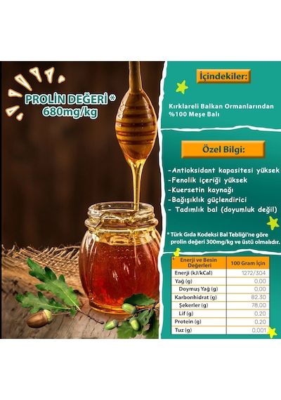 Meşe Balı 260 Gram