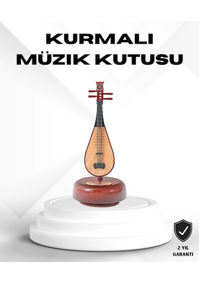 Znv Zenvia Mey İthalat Figürlü Müzik Kutusu Zarif Melodili Dekoratif Model Znv2025 Cmn