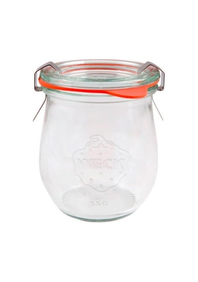 Weck 220 Ml Lale Kavanoz Set 4 Adet Tek Renk