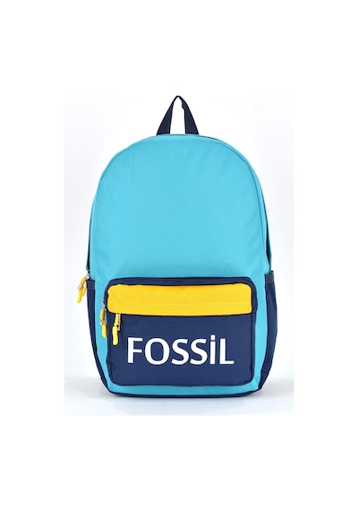 Fossil Unisex Çok Gözlü Günlük Seyahat Okul Sırt Çantası Turkuaz 9504