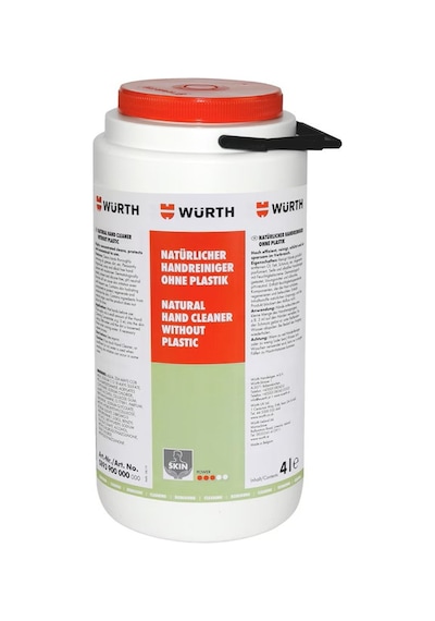 Würth Mikro Plastik İçermeyen El Temizleyici 4l: Yağ Ve Kir İçin Profesyonel Çözüm