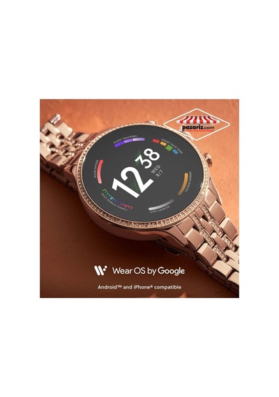 Akıllı Saat Serisi Smartwatch Diamond 42mm Çift Kordon Akıllı Saat Sesli Görüşme